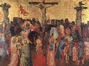 Agnolo  Gaddi The Crucifixion Spain oil painting artist